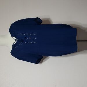 Avenue Blue Top Size 18/20